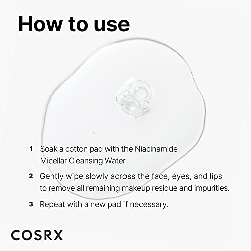 COSRX Low pH Niacinamide Micellar Cleansing Water