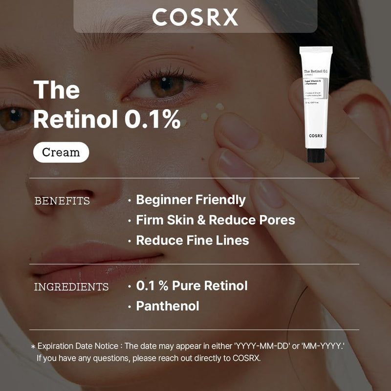 COSRX The Retinol 0.1 Cream